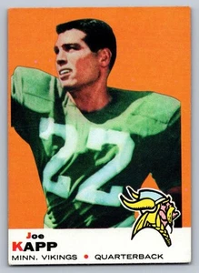 1969 Topps #35 Joe Kapp Minnesota Vikings - Imagen 1 de 3