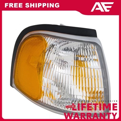 Luz de esquina transparente y ámbar lente lado del pasajero para 98-00 Mazda B2500 B3000 B4000 Foto 1 de 4