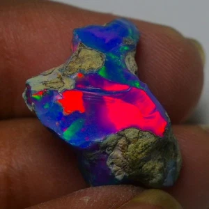 Smooth Blue Opal Rough 10.85 Cts Natural Ethiopian Welo Opal Raw, Jewelry Grade - Picture 1 of 22