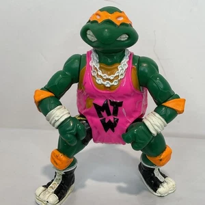 Teenage Mutant Ninja Turtles TMNT Shell Slammin' Mike.  Solo figurina - Foto 1 di 4