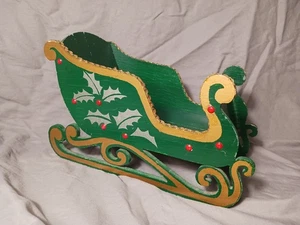 Vintage Weihnachtsschlitten, klappbar. Japan 50er Jahre - Bild 1 von 6