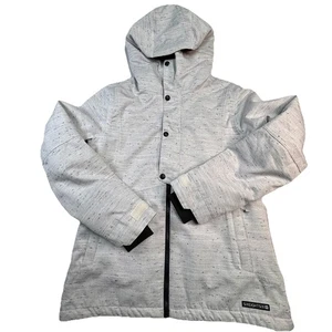 686 Damen Thermo Snowboardjacke Gr. L weiß mit Kapuze 0-32 Grad - Bild 1 von 24