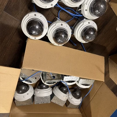 Axis P3367-V 5MP IP Dome Camera PoE 🌐 Tested – Scratched Dome w/ Mount - Image 1 of 4