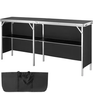 Messetheke Promotionstand Messestand 1980x385x880mm Werbetheke Klappbar - Bild 1 von 12