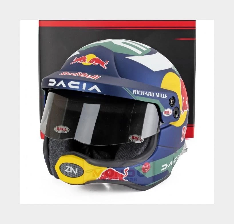 1:2 MINI HELMET Bell Casco Sebastian Loeb #219 Rally Dakar 2025 MH4100342 - Immagine 1 di 2