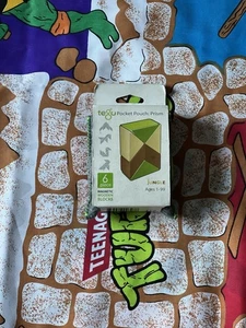 Tegu Pocket Pouch Prisma magnetische Holzbausteine Reisepuzzle Blues DSCHUNGEL - Bild 1 von 4