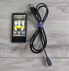 Apple Ipod Nano 7a Generazione Nero Modello A1446 16gb Testato Funzionante - Foto 1 di 7