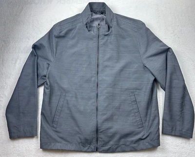 Chaqueta de bombardero de sarga ligera para hombre Alfani, gris, XXL Foto 1 de 4