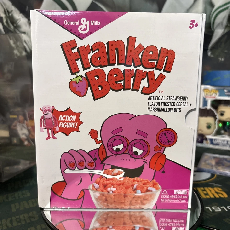 Figura de acción Jada Toys General Mills FRANKEN BERRY 6" Cereal Monsters Foto 1 de 4