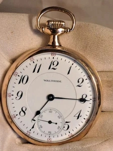 16S WALTHAM POCKET WATCH,GR.645,21 JEWEL, Runs great. railroad grade - Picture 1 of 8