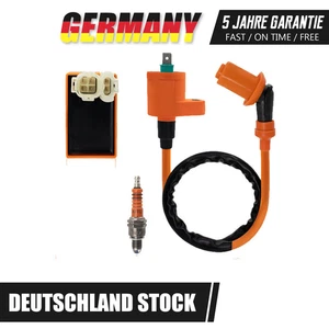 Racing CDI (Offen)Zündspule Zündkerze Für 4 Takt 4T China Roller 50 GY6-Motoren - Bild 1 von 9