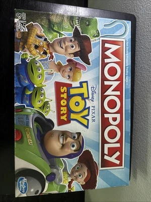 Hasbro Monopoly Toy Story Board Game - Box Is LilRough Instructions Are Missing - Image 1 of 3