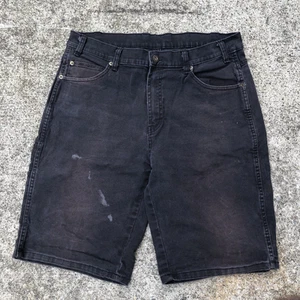 Dickies Shorts Erwachsene 34 schwarz Canvas verblasst Skater Workwear distressed Grunge - Bild 1 von 10