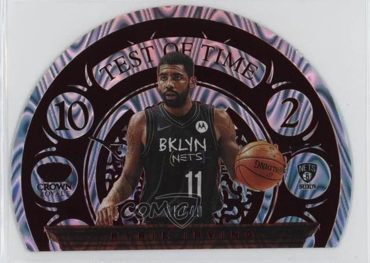 2020-21 Panini Crown Royale Test of Time Red /49 Kyrie Irving #18 - Image 1 of 2