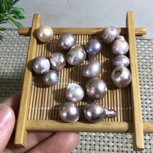 Piedra perla natural del mar del sur de China 16 piezas 29 g regalo c116 - Imagen 1 de 8