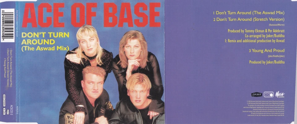Ace Of Base - Don't Turn Around (The Aswad Mix)  (3 Track  Maxi CD) - Bild 1 von 1