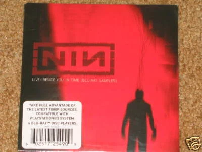 NINE INCH NAILS - Live Promo BLU-RAY Sampler DVD! no cd closer head like a hole - Image 1 of 1