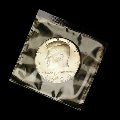 1984 P Kennedy Half Dollar ~ Uncirculated in Original Mint Cello from Mint Set - Image 1 of 2