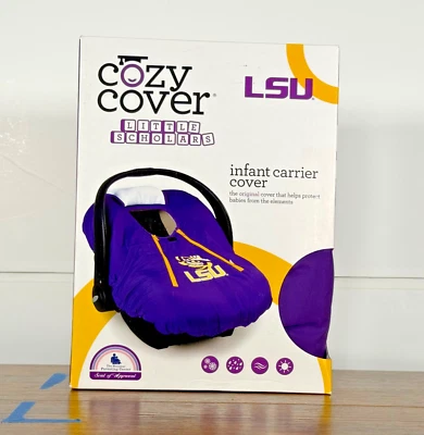 LOUISIANA COZY COVER Little Scholars Fleece Lined Baby Carrier Cover - Image 1 of 4