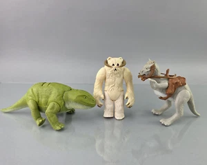Vintage Star Wars Tauntaun Dewback & Wampa Action Figure Set Kenner 1979 - Picture 1 of 11