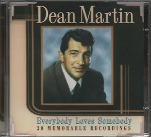 MUSIC CD DEAN MARTIN EVERYBODY LOVES SOMEBODY - Foto 1 di 2