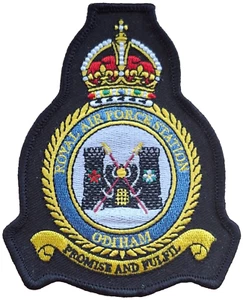 RAF Odiham Royal Air Force Station gestickter Aufnäher Abzeichen - MOD LIZENZIERT - Bild 1 von 6