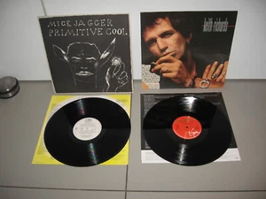 Keith Richard-Talk is cheep/Mick Jagger-Primitive cool (2 LP/TOP)The rolling - Bild 1 von 2