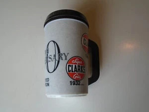 Tazza tazza da viaggio caffè logo stazione di servizio petrolio Clark vintage 60° anniversario 1932 - Foto 1 di 7