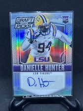 2015 Panini Contenders Draft Picks Football Danielle Hunter Rookie Auto Silver