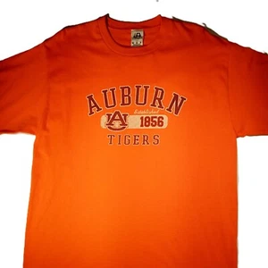 Camicia AUBURN University Tigers grande NCAA arancione cotone/poliestere J. America nuova con etichette - Foto 1 di 9
