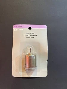 Radio Shack High-Speed 12VDC Motor 11,500 RPM - No. 273-255 - Picture 1 of 2