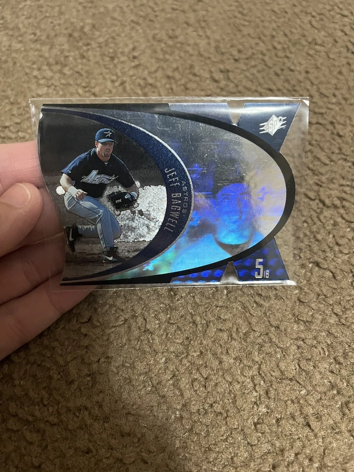 1997 SPX Jeff Bagwell #SPX27 Blue Houston Astros Near Mint  - Image 1 of 2