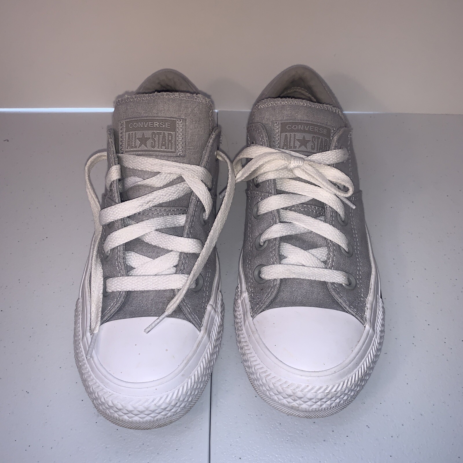 grey madison converse