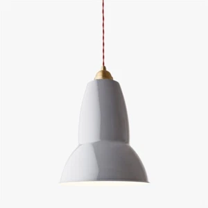 Ceiling Pendant Large Dove Grey with Brass Anglepoise Original 1227 RRP £209 - Picture 1 of 8