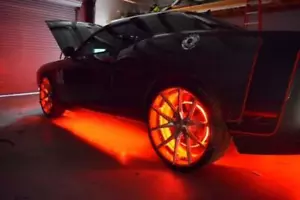 LED Illuminated Wheel Rings - ColorSHIFT Dynamic Oracle - Picture 1 of 2