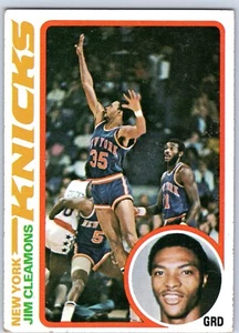 1978-79 Topps #31 Jim Cleamons New York Knicks Basketball Card EX - Picture 1 of 2