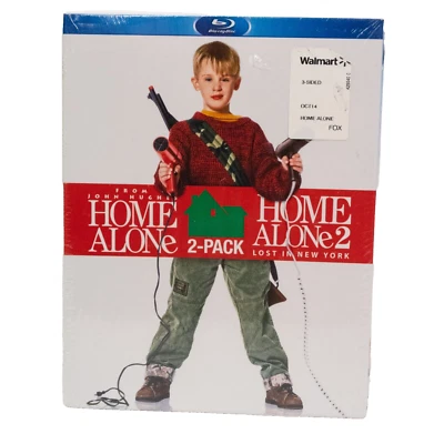 Home Alone Blu ray 2 Pack Brand New Factory Sealed John Hughes 1980s Christmas - Image 1 of 4