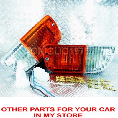 MAZDA RX3 RX-3 RX-4 RX4 SAVANNA 808 929 LH RH BUMPER PARKING TURN SIGNAL LIGHT  Foto 1 de 4