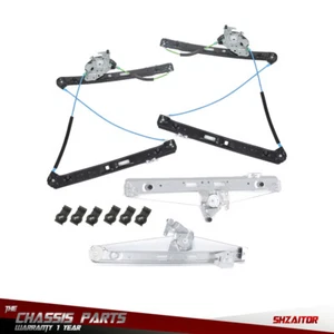 Juego de 4 reguladores de ventana eléctrica delanteros y traseros diestros y traseros para BMW 1999-2000 323i 328i - Imagen 1 de 12