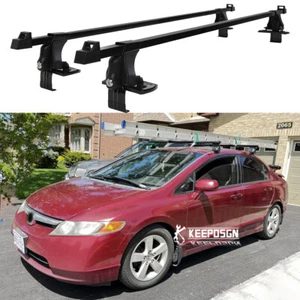 For Honda Civic 06-21 54" Roof Rack Cross Bar Luggage Cargo Kayak Carrier +Lock - Bild 1 von 19