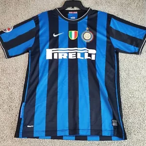 Camiseta Figo 7 Inter de Milán - Grande - 2009/2010 - Camiseta Nike Home ¡Leer! - Imagen 1 de 11