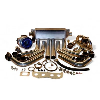 KIT TURBOCOMPRESOR PARA FORD ESCORT LX Tracer 1.9L 2.0L T3 kit turbo 1.9 2.0 9PC Foto 1 de 2