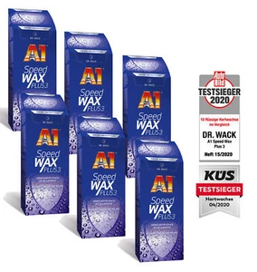 6x 500ml Dr. Wack A1 Speed Cera Plus 3 ,Auto-Hartwachs,Sellado,Pintura - Imagen 1 de 2