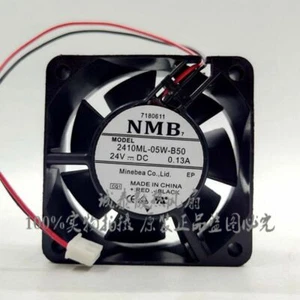 For NMB 2410ML-05W-B50 Fan 60*60*25mm 24V 0.13A 2Pin - Picture 1 of 3
