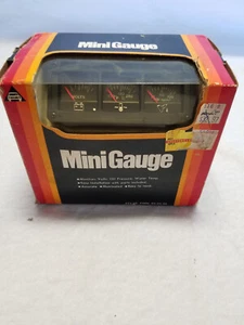 Vintage Kmart brand Actron/Hawk Mini Guage Trio Gauges - Picture 1 of 8