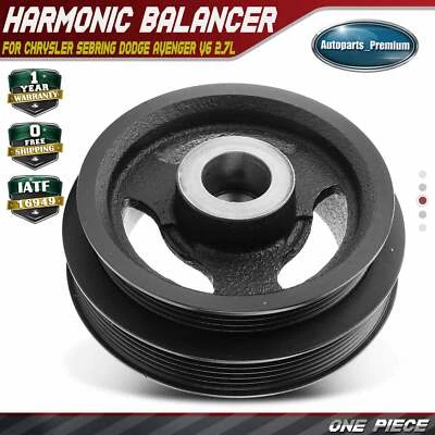 Balanceador harmônico de motor para Chrysler Sebring 2007-2010 Dodge Avenger V6 2.7L - Imagem 1 de 4