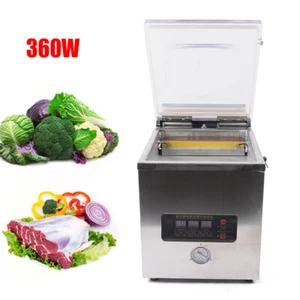 110V Vacuum Sealer Commercial Food Chamber Vacuum Sealing Packing Machine 360W - Picture 1 of 11