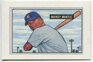 1989 Bowman Insert '51B Mickey Mantle New York Yankees - Bild 1 von 2