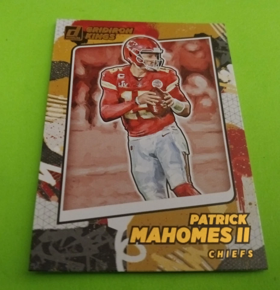 2021 Patrick Mahomes Panini Donruss Gridiron Kings INSERT Card #GK12 Chiefs MINT - Image 1 of 1