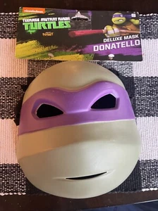 (Rare) SPIRIT Halloween 2015 Teenage Mutant Ninja turtles DELUXE MASK-Donatello - Picture 1 of 5